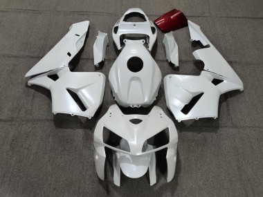 2005-2006 Pearl White & Honda CBR600RR Fairings