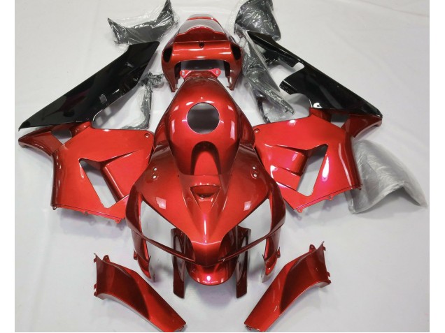 2005-2006 Red CBR Style Honda CBR600RR Fairings