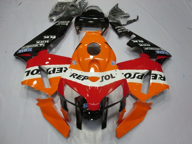 2005-2006 Repsol Design Honda CBR600RR Fairings 2005-2006 Repsol Design Honda CBR600RR Fairings