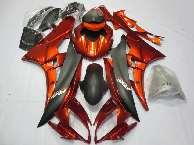 2006-2007 Burnt Orange Yamaha R6 Fairings 2006-2007 Burnt Orange Yamaha R6 Fairings
