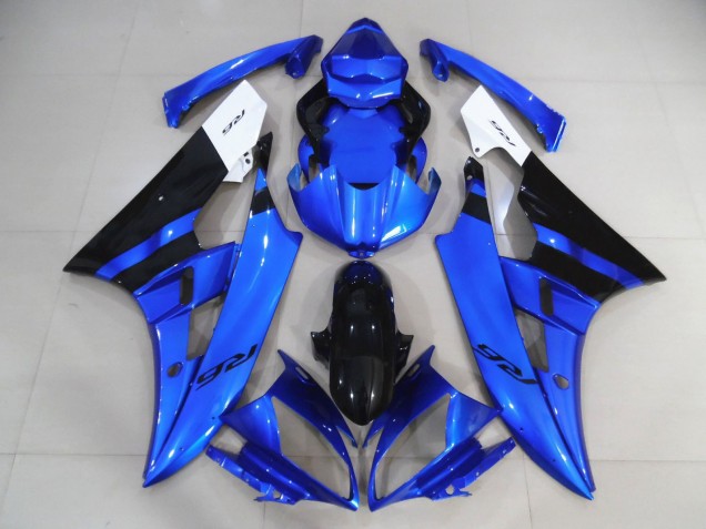 2006-2007 Custom Blue Yamaha R6 Fairings 2006-2007 Custom Blue Yamaha R6 Fairings