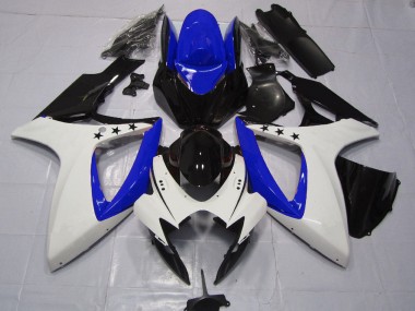 2006-2007 Dark Blue Star Suzuki GSXR 600-750 Fairings