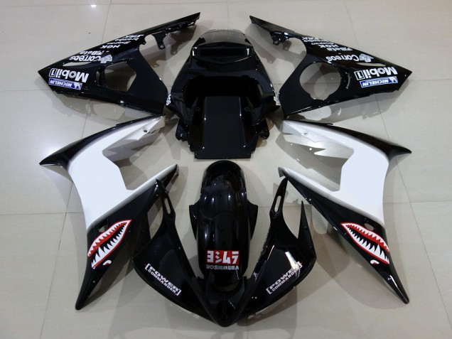 2006-2007 Gloss Black & Yamaha R6 Fairings 2006-2007 Gloss Black & Yamaha R6 Fairings