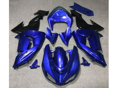 2006-2007 Gloss Blue Kawasaki ZX10R Fairings