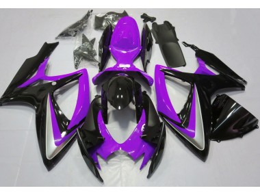 2006-2007 Gloss Purple Debadged Suzuki GSXR 600-750 Fairings