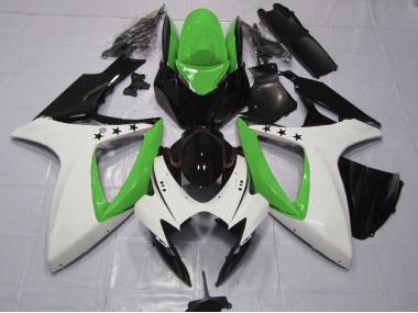 2006-2007 Green Star Suzuki GSXR 600-750 Fairings