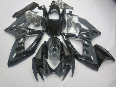 2006-2007 Grey Flame Suzuki GSXR 600-750 Fairings