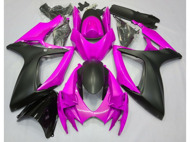 2006-2007 Hot Pink Suzuki GSXR 600-750 Fairings 2006-2007 Hot Pink Suzuki GSXR 600-750 Fairings
