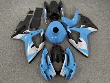 2006-2007 Light Blue Design Suzuki GSXR 600-750 Fairings