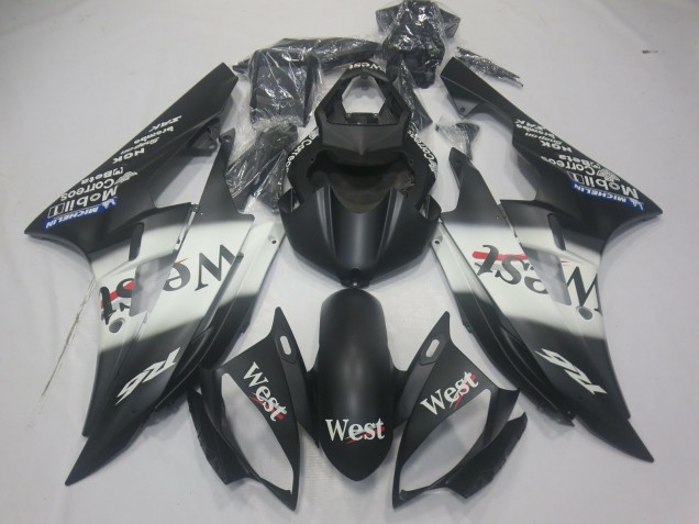 2006-2007 Matte West Yamaha R6 Fairings 2006-2007 Matte West Yamaha R6 Fairings
