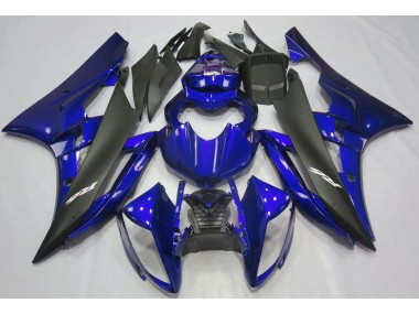 2006-2007 Metallic Blue & Black Yamaha R6 Fairings