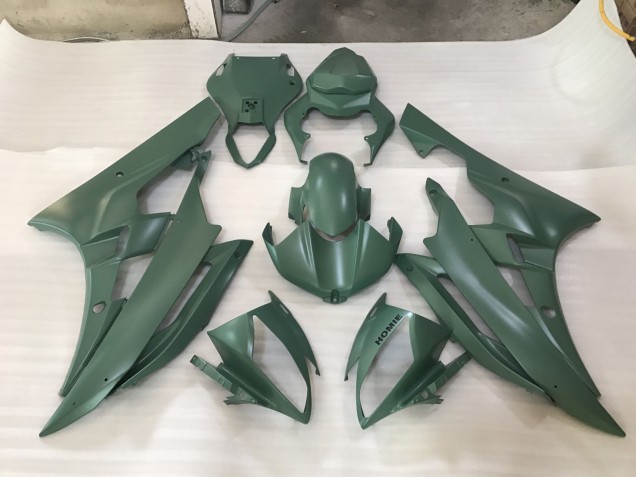 2006-2007 Military Green Yamaha R6 Fairings 2006-2007 Military Green Yamaha R6 Fairings