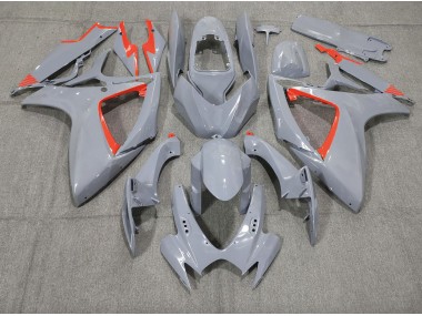 2006-2007 Nardo and Red Trim Suzuki GSXR 600-750 Fairings