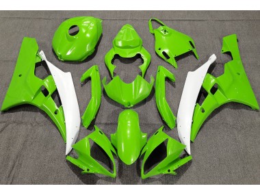 Best Aftermarket 2006-2007 Pearl Green Yamaha R6 Fairings