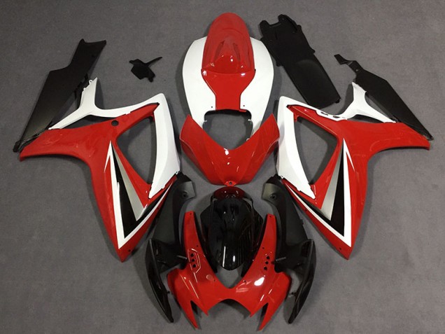 2006-2007 Red Style Suzuki GSXR 600-750 Fairings 2006-2007 Red Style Suzuki GSXR 600-750 Fairings