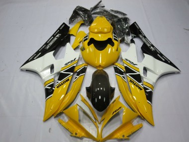 2006-2007 Yellow Motul OEM Style Yamaha R6 Fairings