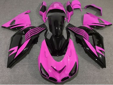 2006-2011 Bright Pink Kawasaki ZX14R Fairings