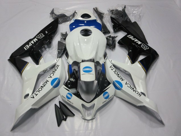 2007-2008 Blue KM and Black Honda CBR600RR Fairings