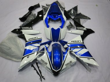 Best Aftermarket 2007-2008 Blue and White Yamaha R1 Fairings