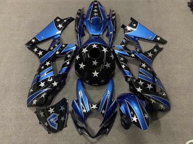 2007-2008 Custom Pearl Star Style Suzuki GSXR 1000 Fairings 2007-2008 Custom Pearl Star Style Suzuki GSXR 1000 Fairings