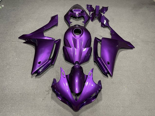 2007-2008 Gloss Purple Yamaha R1 Fairings