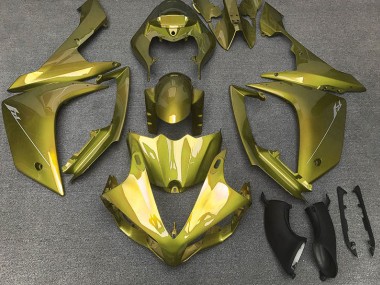 2007-2008 Gloss Yellow Yamaha R1 Fairings