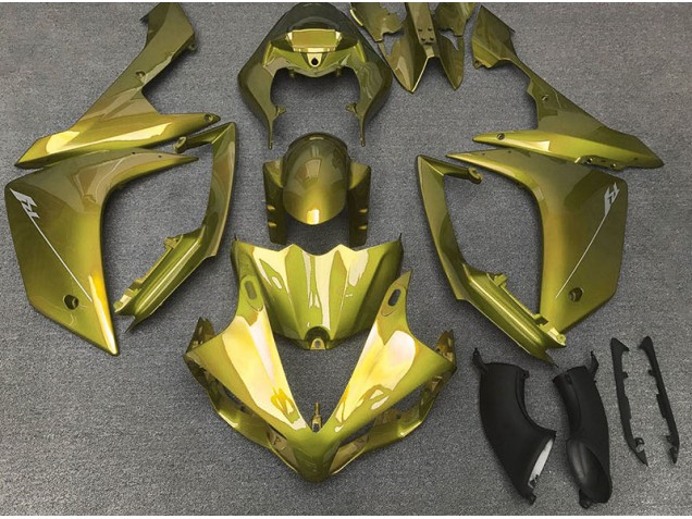 2007-2008 Gloss Yellow Yamaha R1 Fairings 2007-2008 Gloss Yellow Yamaha R1 Fairings