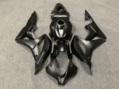 2007-2008 Matte Black & Honda CBR600RR Fairings