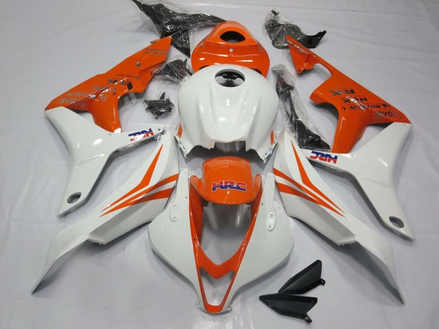 2007-2008 Orange and White HRC- CBR600RR 07-08 Honda CBR600RR Fairings