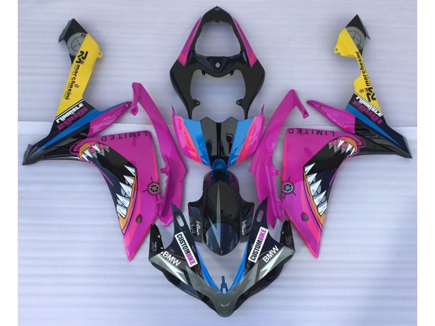 2007-2008 Pink Shark Yamaha R1 Fairings 2007-2008 Pink Shark Yamaha R1 Fairings