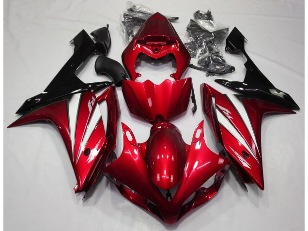 2007-2008 Red White and Black Yamaha R1 Fairings