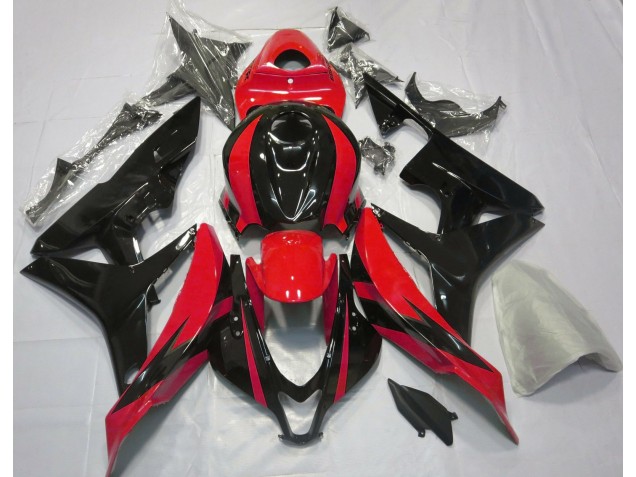 2007-2008 Red and Black OEM Design Honda CBR600RR Fairings 2007-2008 Red and Black OEM Design Honda CBR600RR Fairings