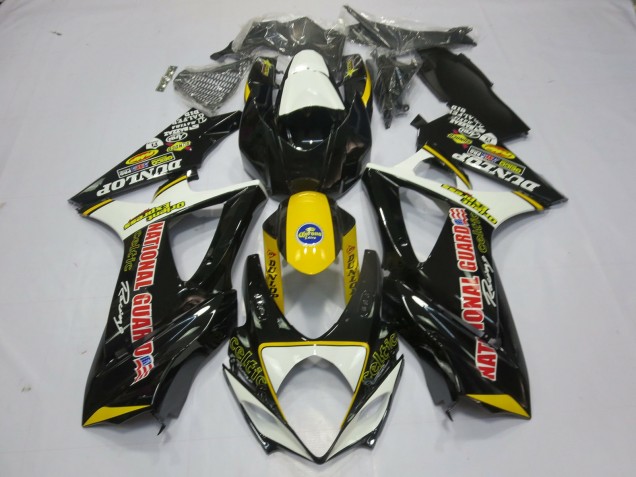 Best Aftermarket 2007-2008 Special Dunlop Suzuki GSXR 1000 Fairings