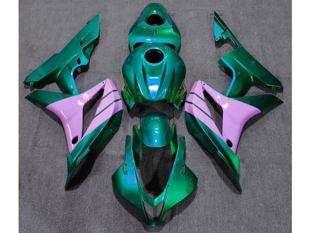 2007-2008 Turquoise and Pink Honda CBR600RR Fairings 2007-2008 Turquoise and Pink Honda CBR600RR Fairings