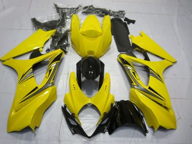 Best Aftermarket 2007-2008 Yellow OEM Style Suzuki GSXR 1000 Fairings