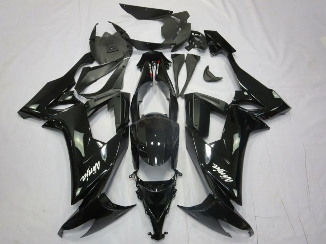 2008-2010 Black Ninja Kawasaki ZX10R Fairings 2008-2010 Black Ninja Kawasaki ZX10R Fairings