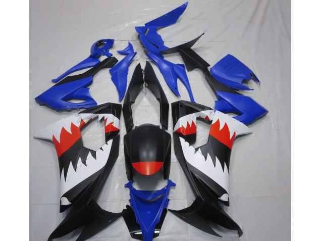 2008-2010 Blue Shark Kawasaki ZX10R Fairings 2008-2010 Blue Shark Kawasaki ZX10R Fairings