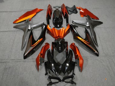 2008-2010 Burnt Orange OEM Style Suzuki GSXR 600-750 Fairings