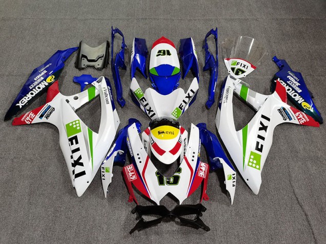 2008-2010 Fixi Suzuki GSXR 600-750 Fairings 2008-2010 Fixi Suzuki GSXR 600-750 Fairings
