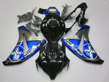 Best Aftermarket 2008-2011 Blue Silver Special Design Honda CBR1000RR Fairings