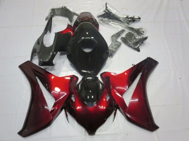Best Aftermarket 2008-2011 Candy Red and Black Honda CBR1000RR Fairings