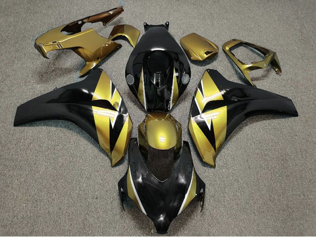 2008-2011 Gold and Black Honda CBR1000RR Fairings 2008-2011 Gold and Black Honda CBR1000RR Fairings