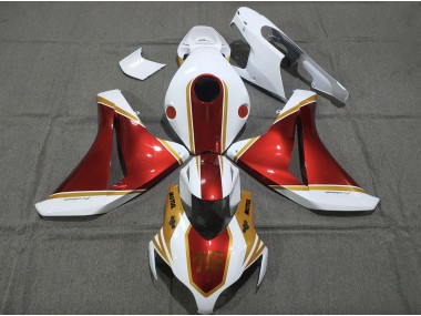 2008-2011 Gold and Red 19 Honda CBR1000RR Fairings