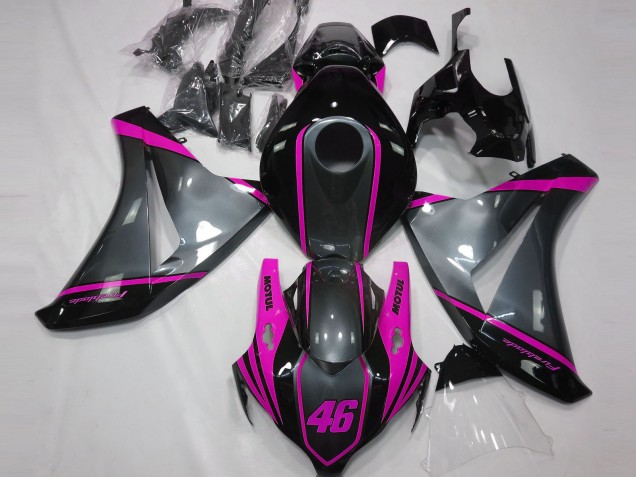 2008-2011 Gray Motul & Pink Honda CBR1000RR Fairings 2008-2011 Gray Motul & Pink Honda CBR1000RR Fairings
