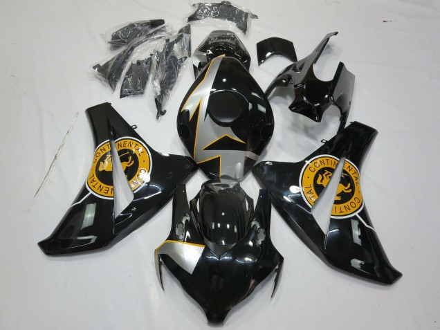 2008-2011 Orange Black and Silver Honda CBR1000RR Fairings