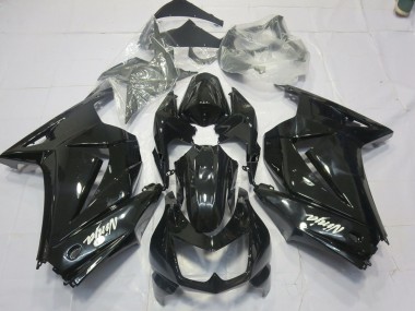 Best Aftermarket 2008-2013 Black Gloss Kawasaki Ninja 250 Fairings