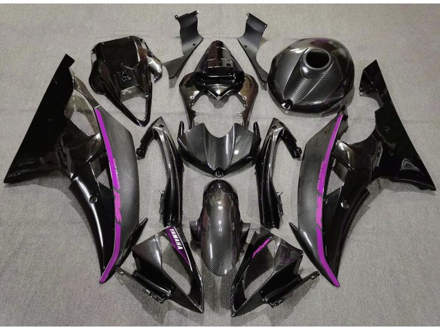 2008-2016 Carbon Fiber & Pink Yamaha R6 Fairings 2008-2016 Carbon Fiber & Pink Yamaha R6 Fairings