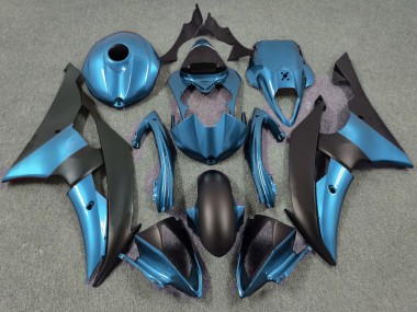 Best Aftermarket 2008-2016 Electric Blue and Matte Black Yamaha R6 Fairings