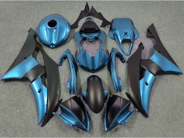 2008-2016 Electric Blue and Matte Black Yamaha R6 Fairings 2008-2016 Electric Blue and Matte Black Yamaha R6 Fairings