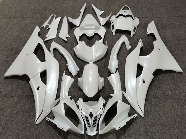 2008-2016 Gloss White Yamaha R6 Fairings